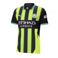 Dres Manchester City Kevin De Bruyne #17 Preč 2024-25 Krátky Rukáv